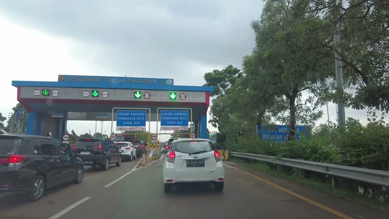 Morning Drive from Nagrak Bogor to Cimanggis Interchange via Transyogi & Cimanggis-Cibitung Toll