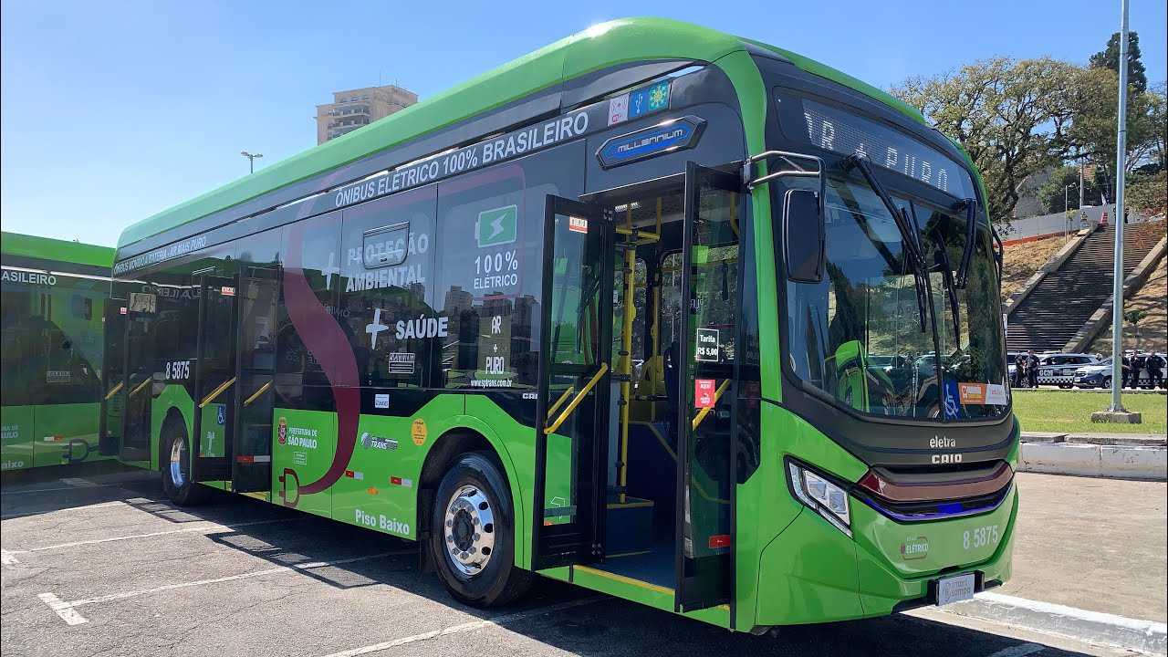 ENTREGA DOS NOVOS ÔNIBUS ELÉTRICOS (vídeo 2)