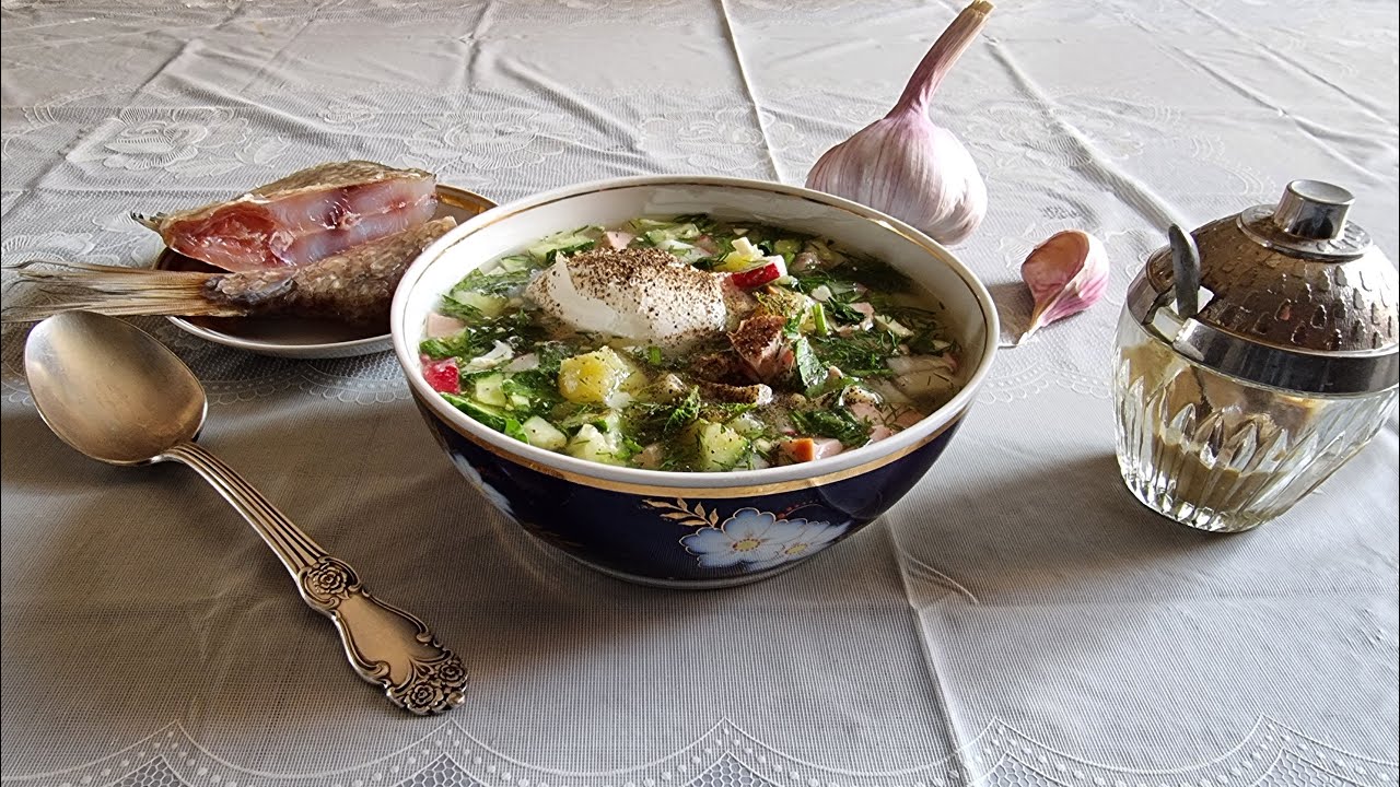 ВКУСНАЯ ОКРОШКА на РАССОЛЕ! Выпуск №1070
