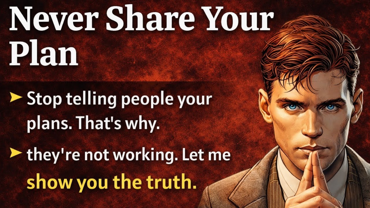 Never Share Your Plan   Build in Silence