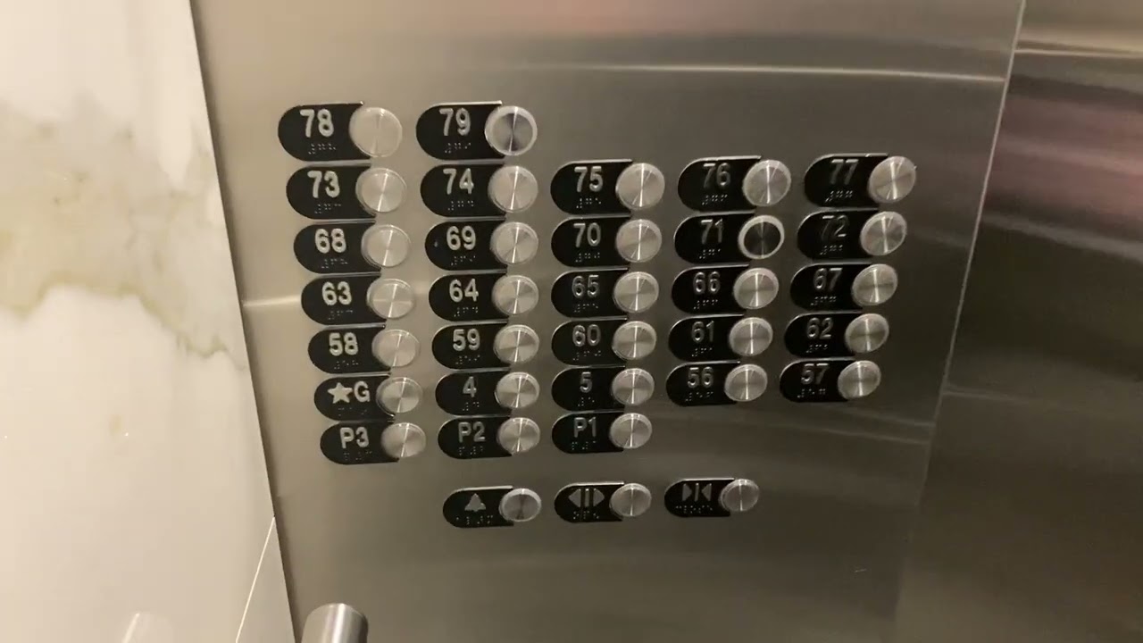 Otis Elevonic 411 Traction High Rise Elevators at a Condominium, Toronto ON