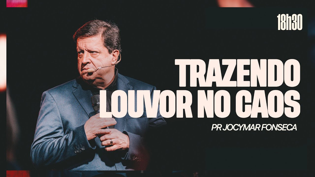 Culto ao Vivo DOMINGO 18h30 | 25/01/2026 | Pr. Jocymar Fonseca
