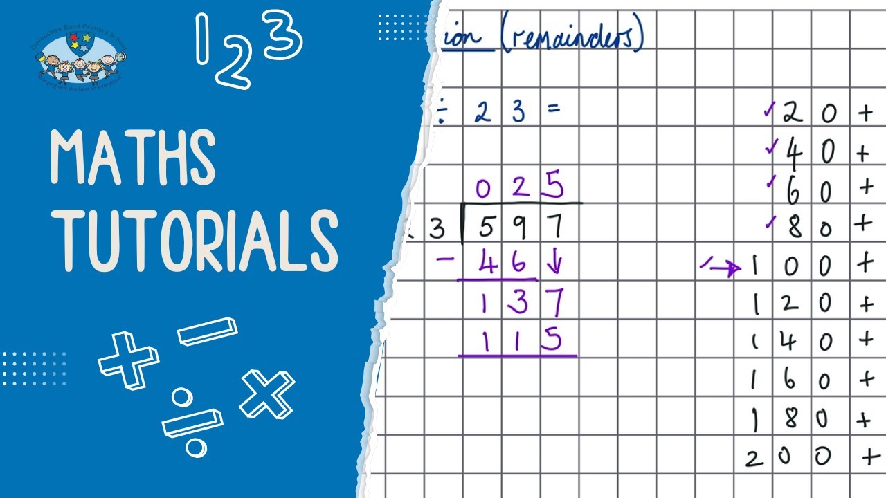 UKS2 Long Division (with remainders)
