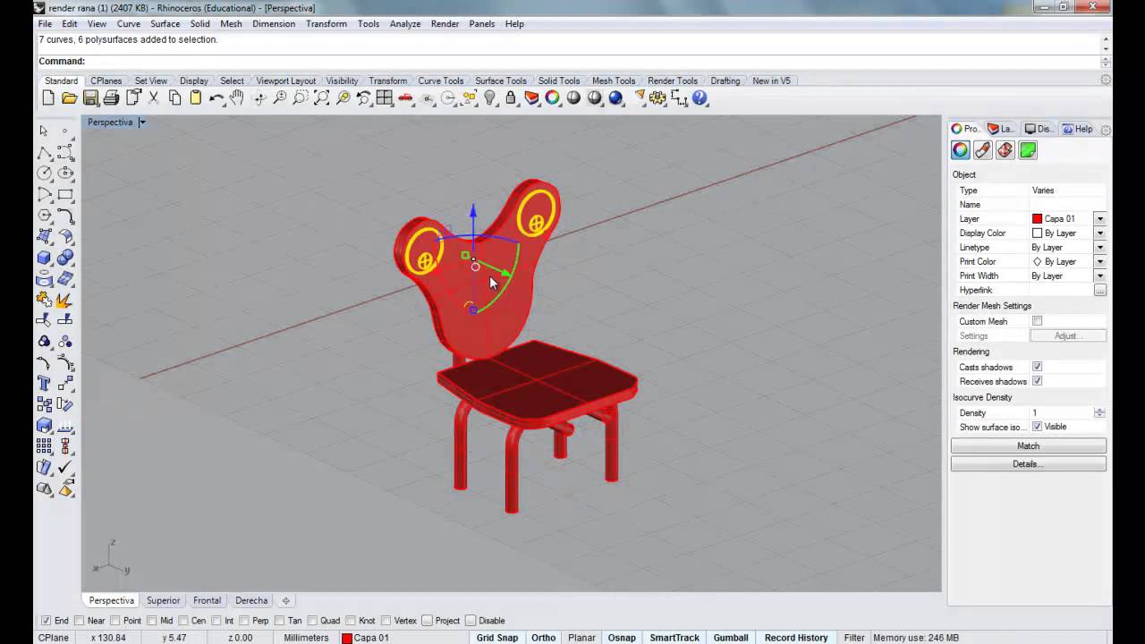 De 3D a 2D y hacer Isométrico en Rhino