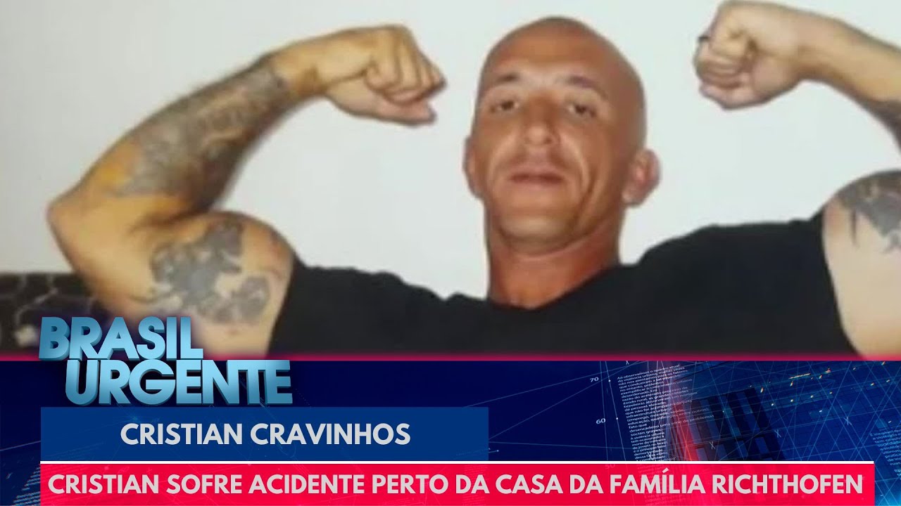 Cristian Cravinhos sofre acidente pr&oacute;ximo a casa da fam&iacute;lia Richthofen | Brasil Urgente