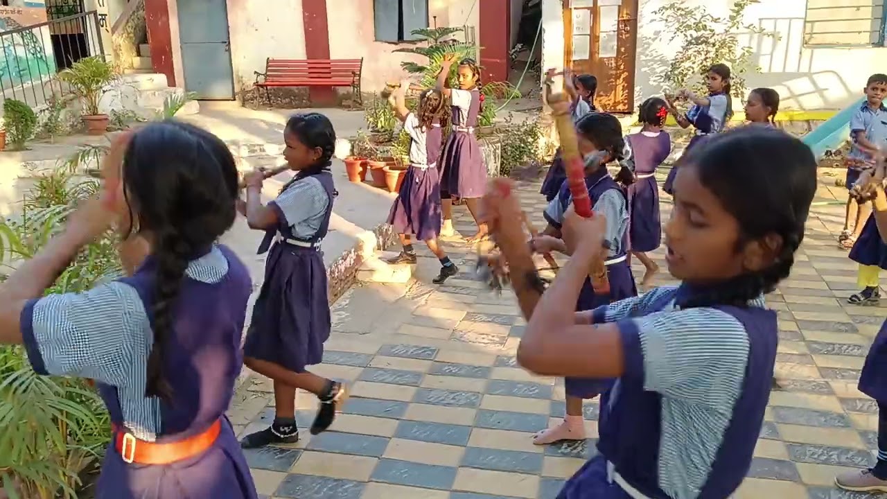Lezim #dance #school #kids @actvity