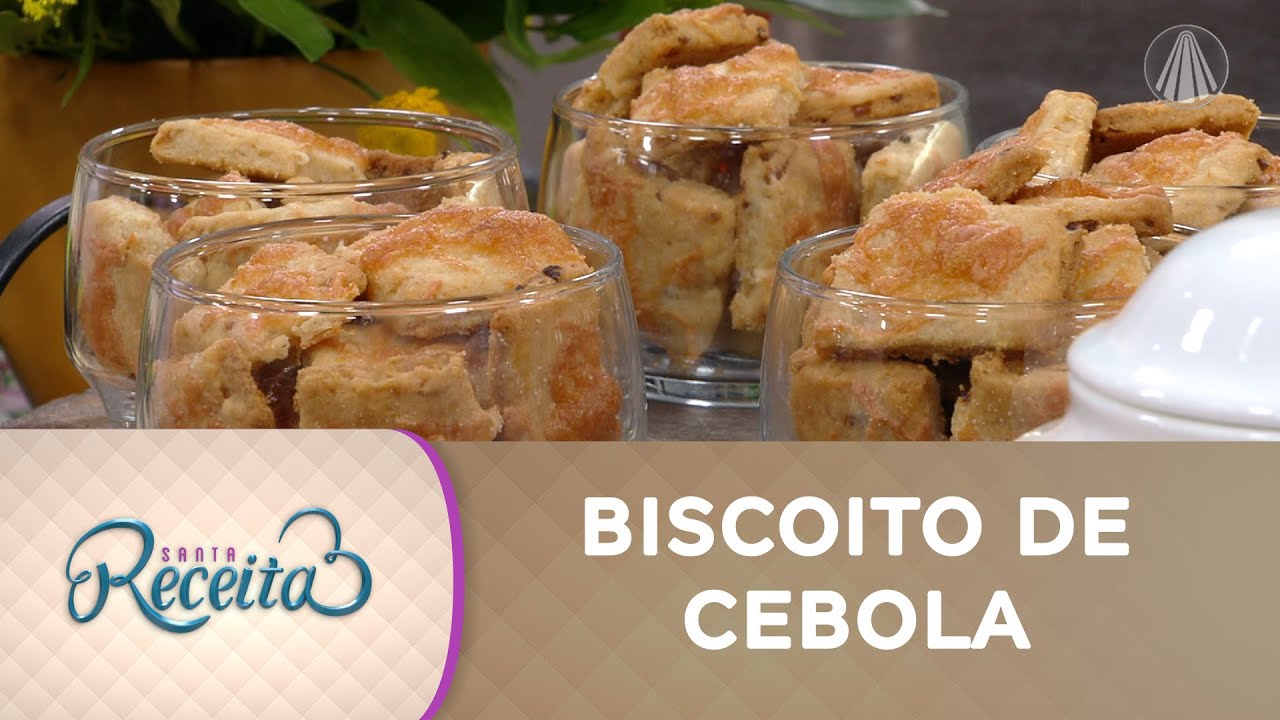 Já comeu Biscoito de Cebola? Aprenda o passo a passo desse petisco delicioso
