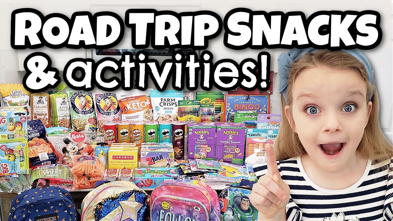 TRAVELING WITH FOUR KIDS 🚙 ROAD TRIP SNACKS AND HACKS FOR ENTERTAINING KIDS