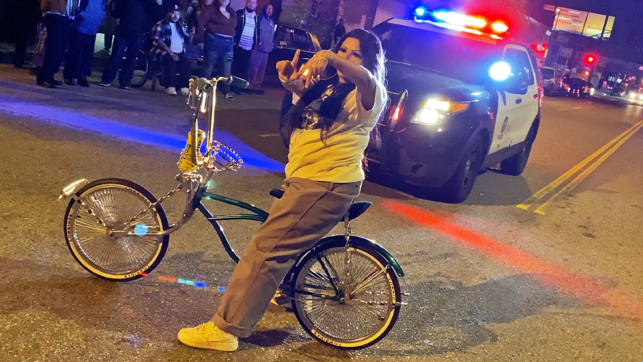 Lowrider Car Cruise in Los Angeles SHUT DOWN by POLICE!