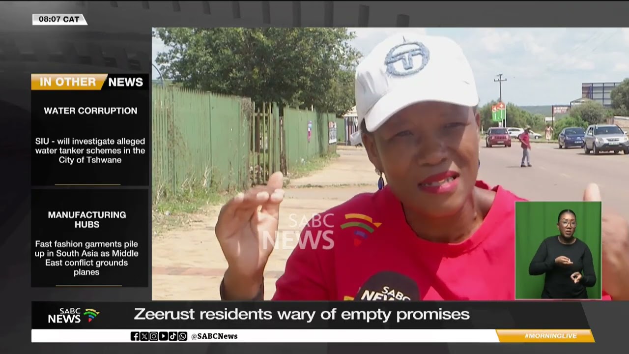 NW Infrastructure | Zeerust residents wary of empty promises