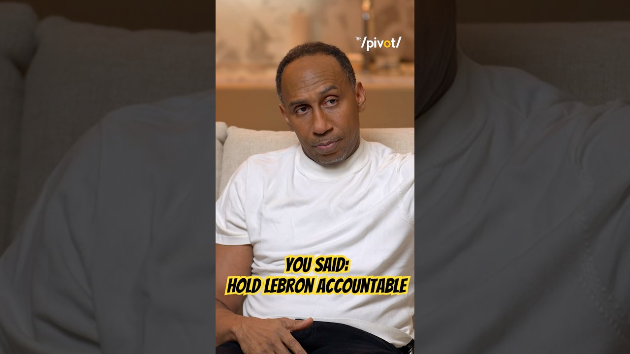 Stephen A Smith explains what he meant when he said hold LeBron accountable #nba