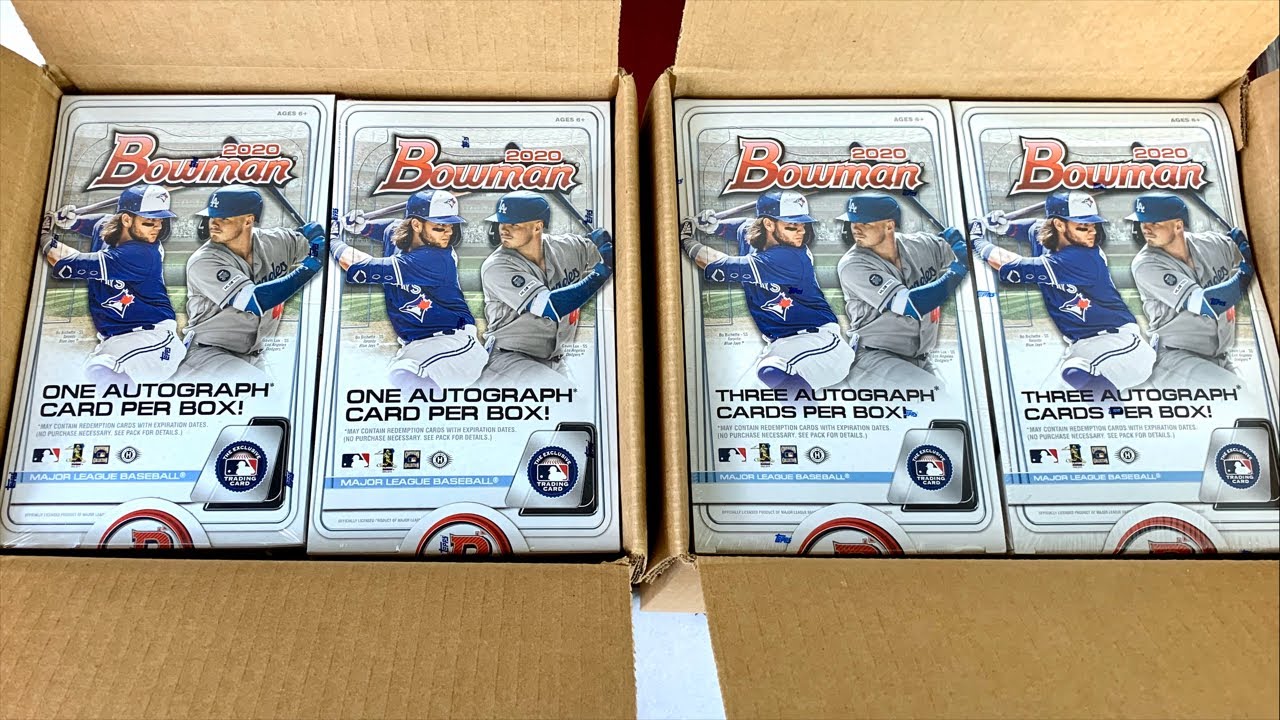 🔥2020 BOWMAN JUMBO AND HOBBY CASE BREAKS!