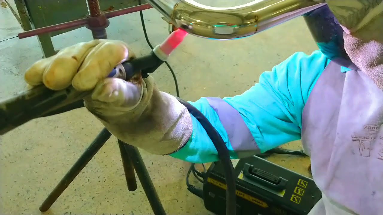 SOLDA TIG TUBO INOX 1½