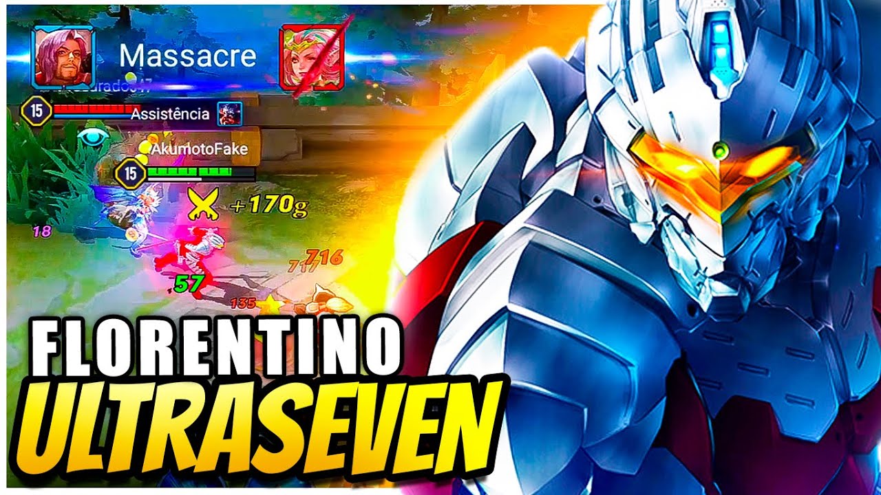 SEVEN: A NOVA SKIN DO FLORENTINO! - Arena of Valor