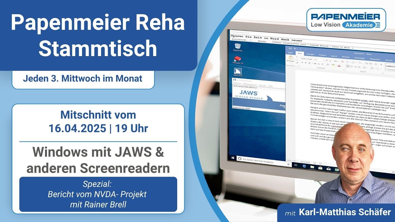Papenmeier Reha Stammtisch - vom 16. April 2025