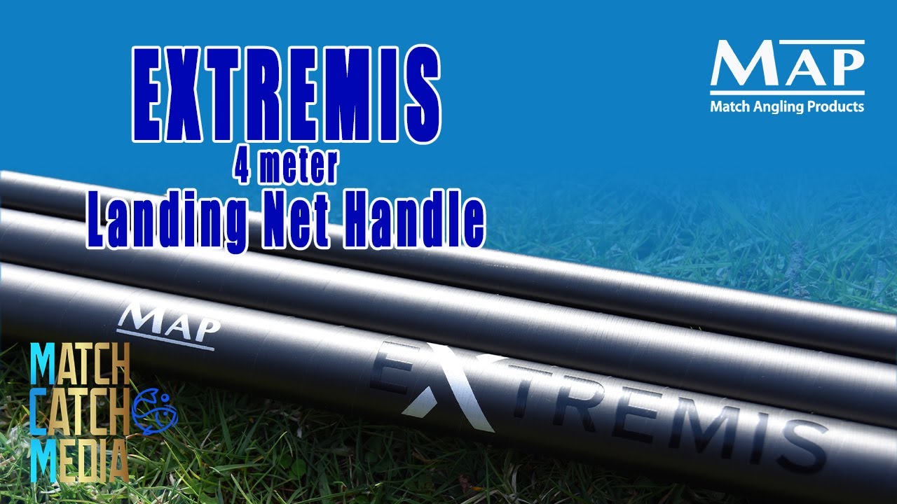 MAP EXTREMIS 4m Landing Net Handle | Match Fishing | Match Catch Media