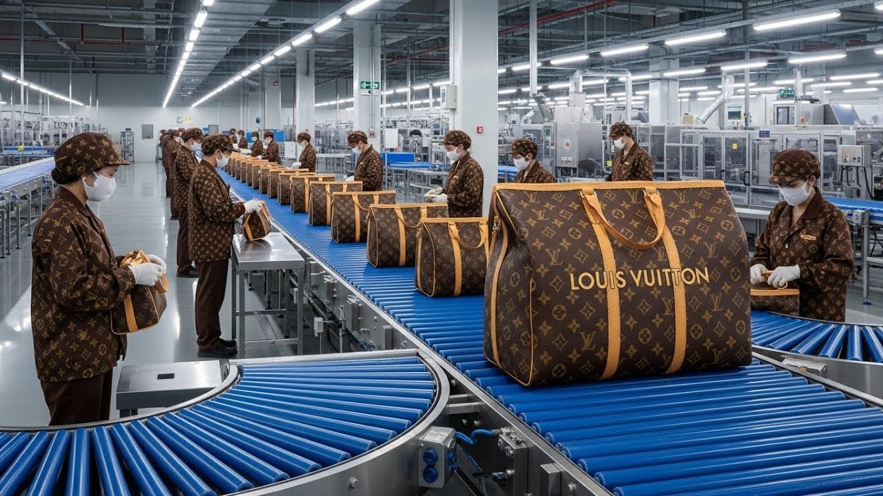 How Louis Vuitton Bags Are Made | Inside LV Luxury Factory Full Process Step-By-Step
