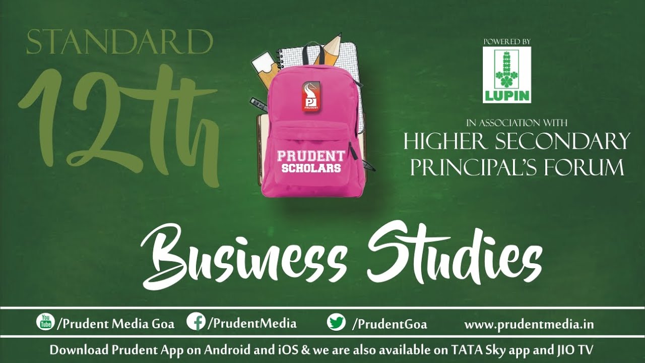Prudent Scholars | 12th Business Studies | Directing  Part 1  | 261020