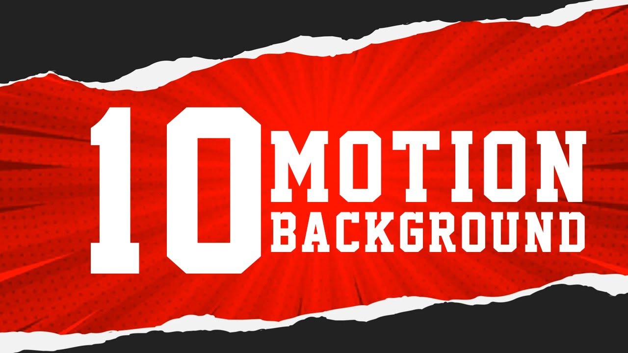 10 Motion Background and icon / No Copyright