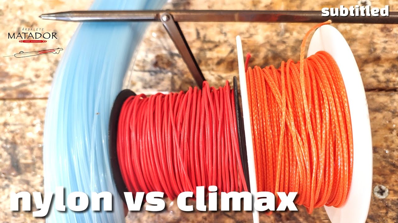 🪡 FILO TERMINALE ASTA: MEGLIO NYLON O CLIMAX TRECCIATO? spearfishing arbalete Matador