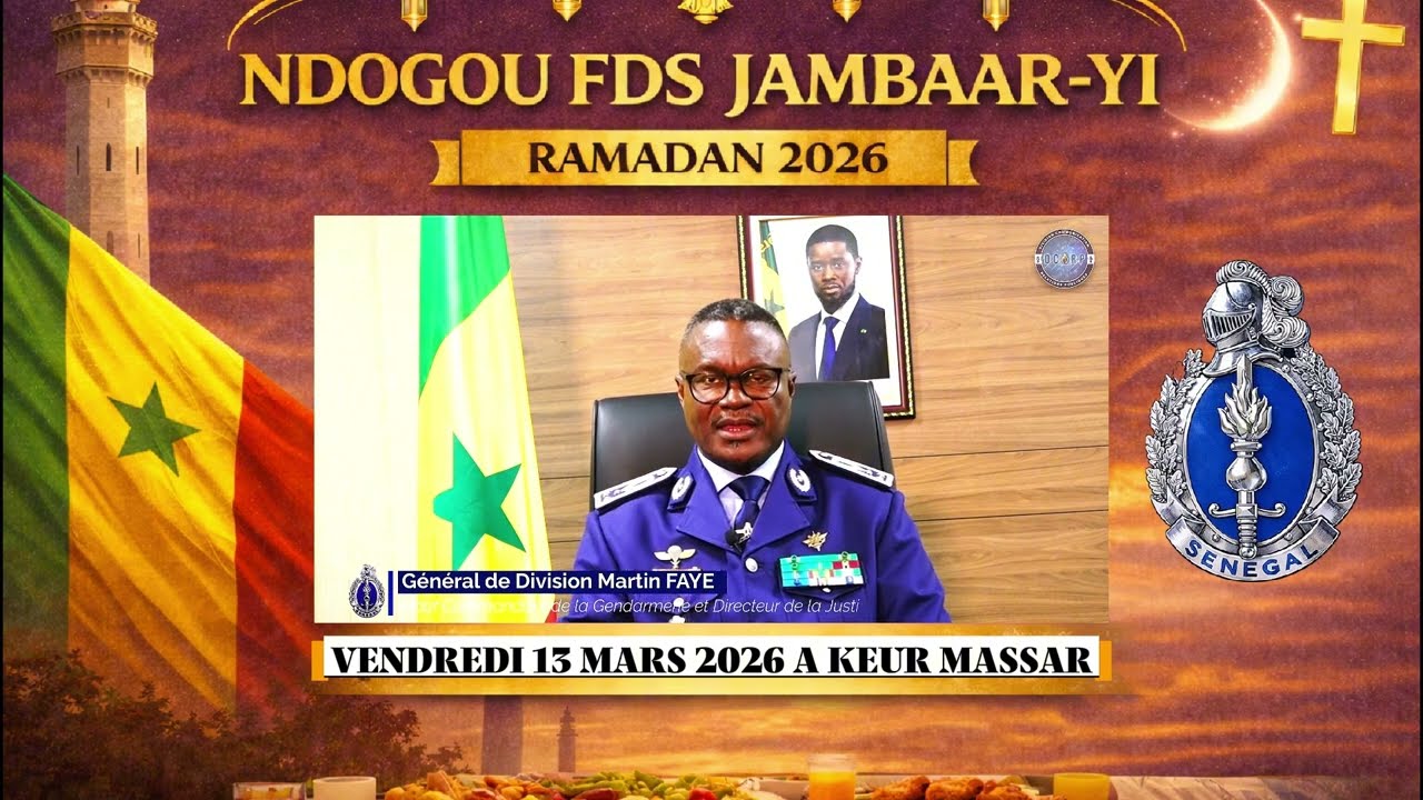 La Gendarmerie vous donne rendez vous pour le NDOGOU FDS JAMBAAR YI🇸🇳VENDREDI 13 Mars à Keur Massar