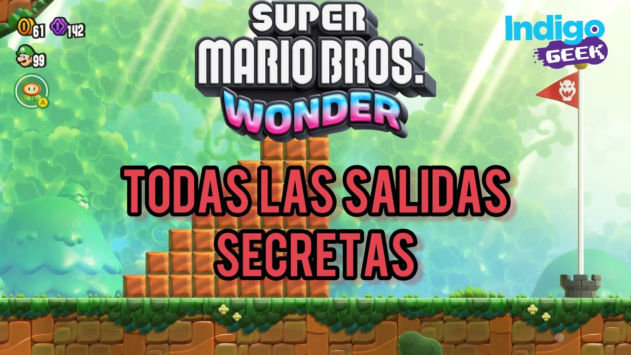 Salidas secretas en Super Mario Bros. Wonder