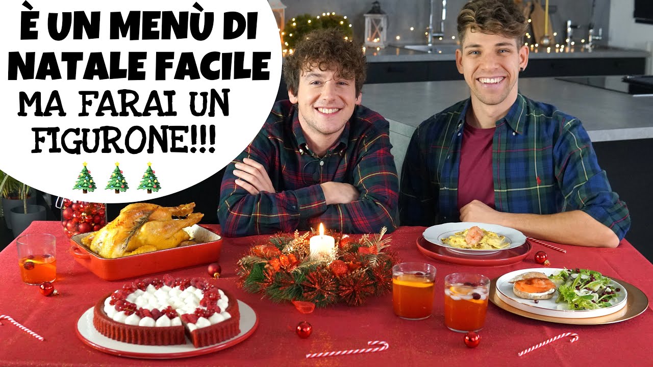 PER NATALE CUCINA QUESTO MENU!!! Farai un figurone con tutti ma senza fatiche | Davide Zambelli