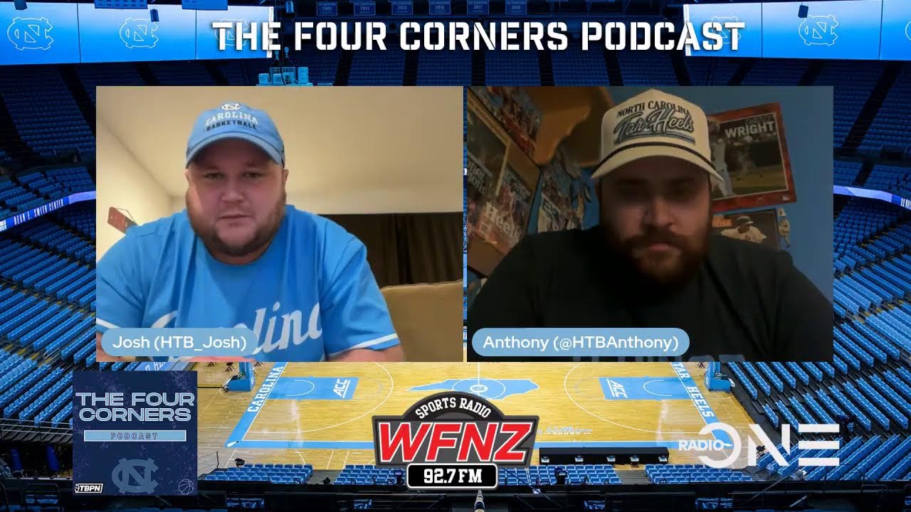 The Four Corners Podcast - Ep. 686: Three Tar Heels Recieve All-ACC Honors