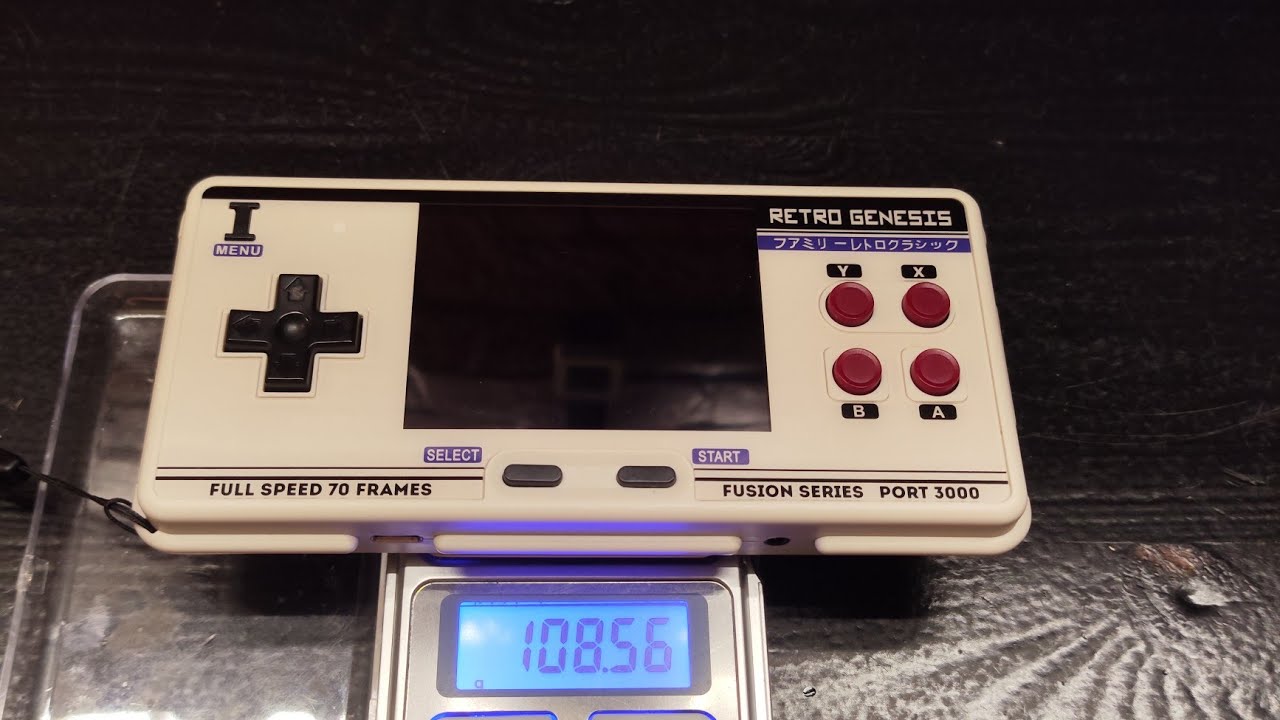 Retro Genesis Port 3000 / 100 грамм ретроигр/ Достойная портативка #retrogaming