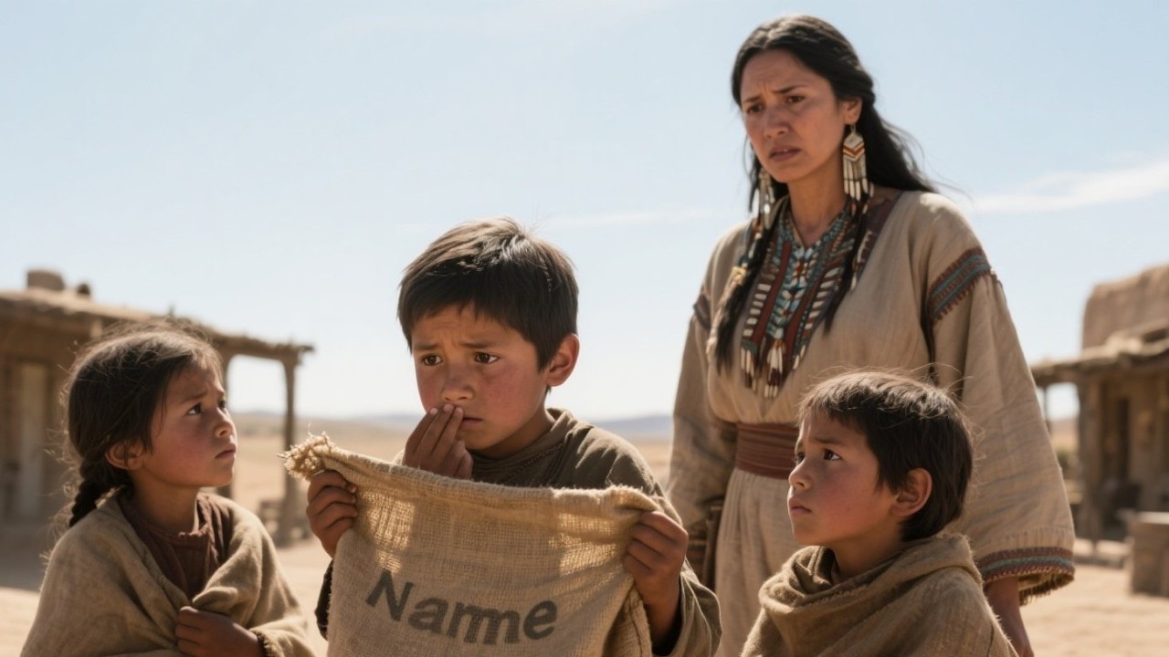 Three Sack-Covered Orphans Bought by an Apache Widow… Until One Uttered Her Name | Emotional