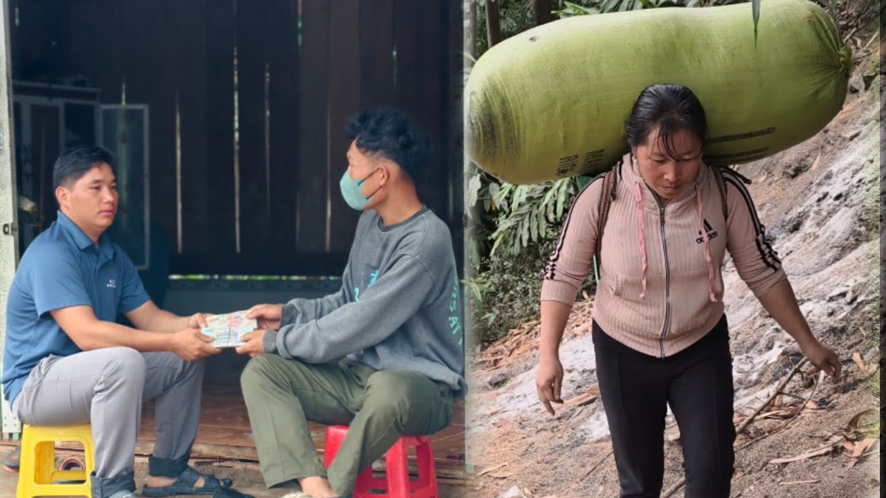After a long period of debt, today Vê La’s husband has finally paid it all off.