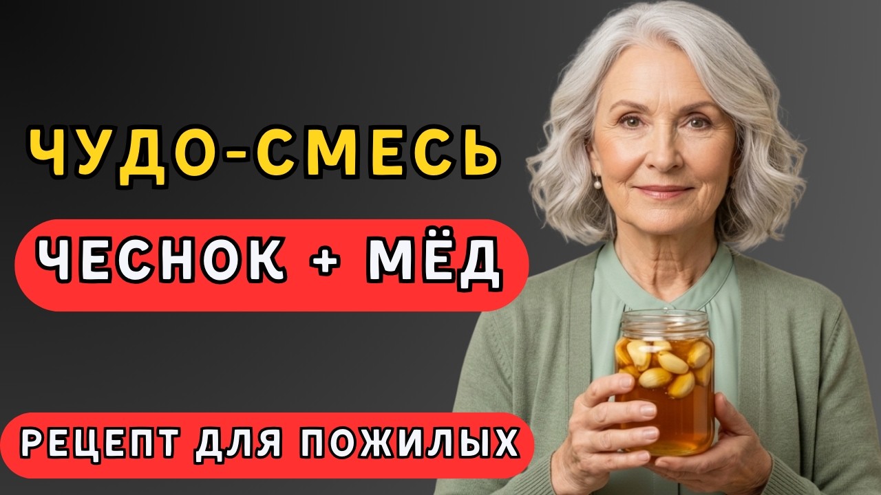 Зачем я пью мёд с чесноком перед сном? СТАРЫЙ БАБУШКИН РЕЦЕПТ о котором не знают 99% пожилых!