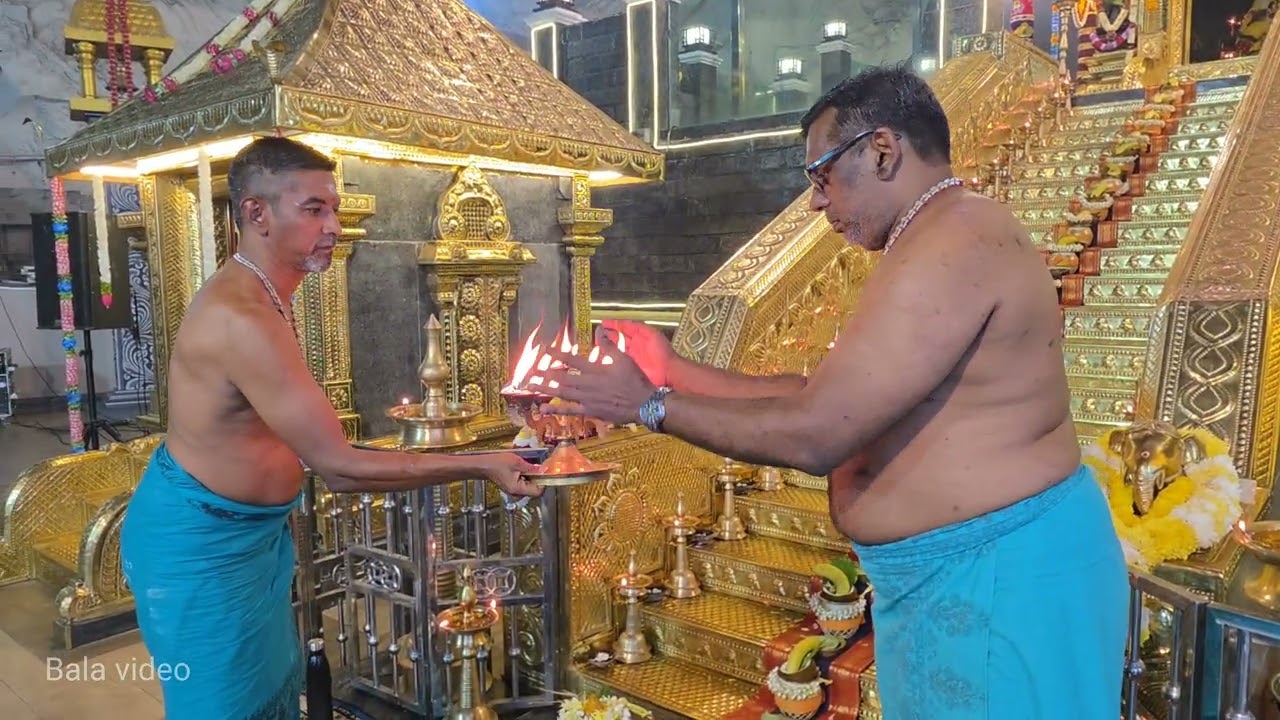 BATU CAVES AYYAPPAN TEMPLE PADI POOJA (22-11-2025) PART 1
