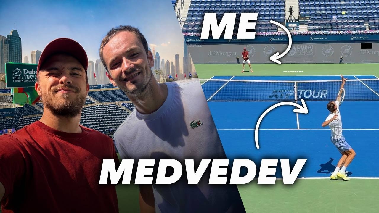 I Played with Daniil Medvedev for a Week in Dubai and he Took the Title