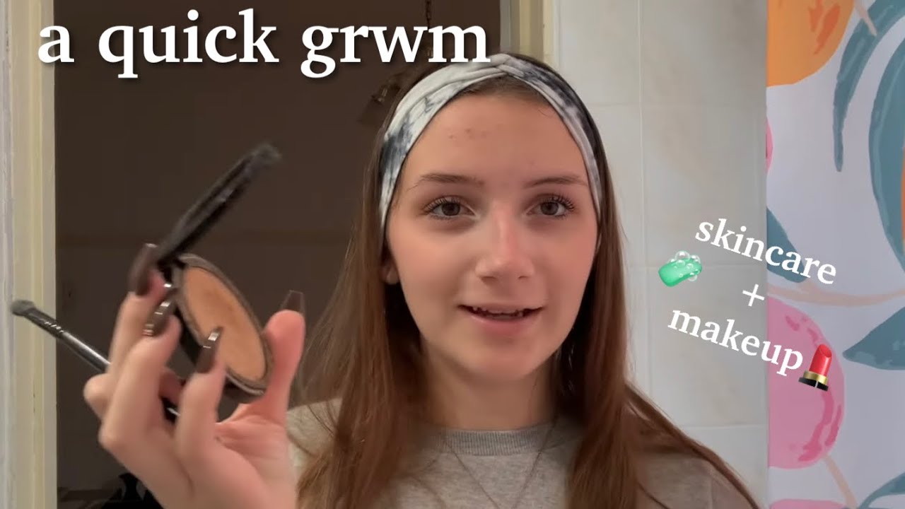 spend the morning with me/grwm