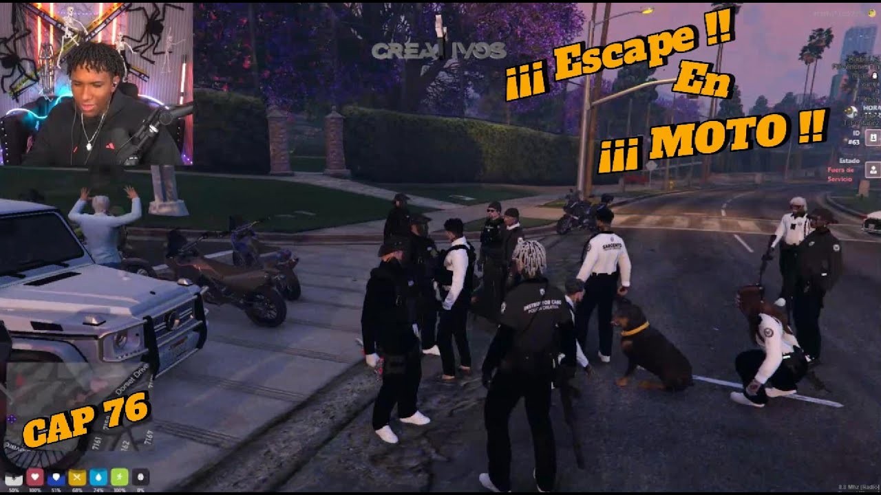 ¡¡¡ Escape en Moto!!!