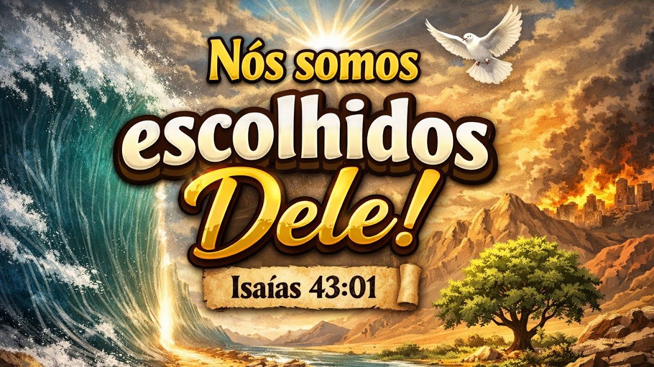 ISAÍAS 43:1- NÓS SOMOS ESCOLHIDOS DELE!# We are the chosen Ones!