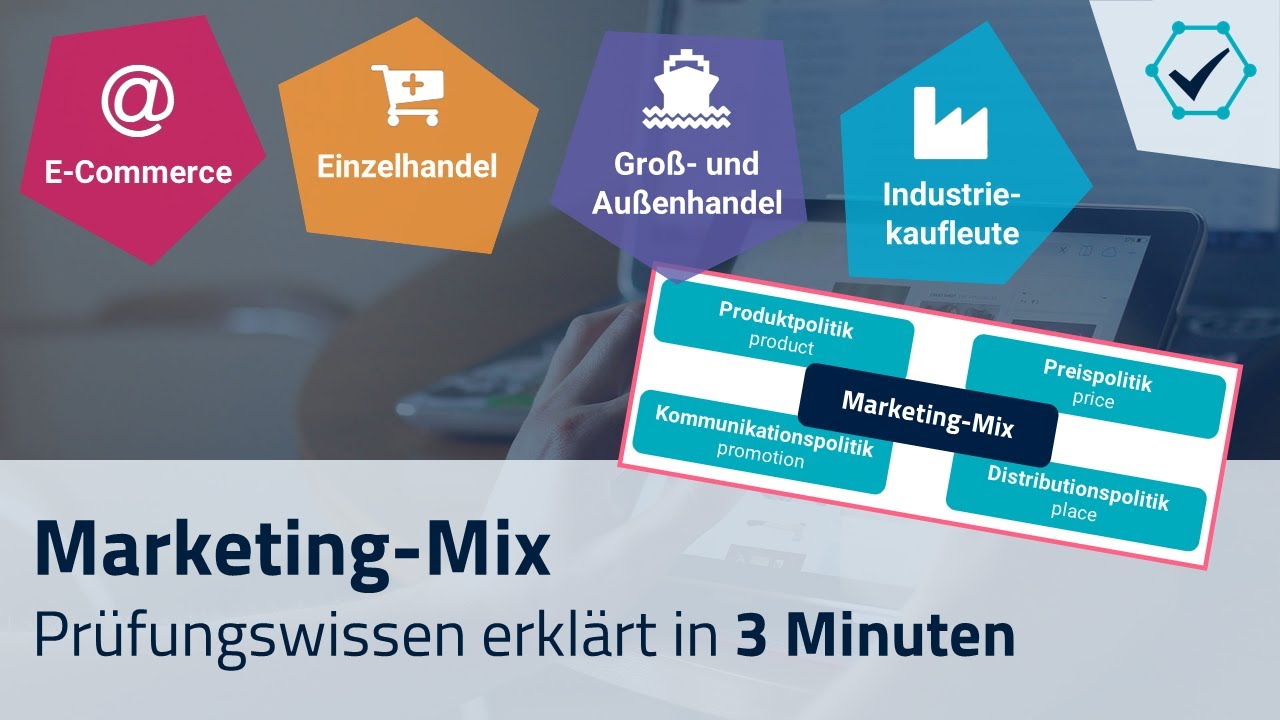 Marketing-Mix: Zusammenfassung (Abschlussprüfung Kaufmann im Einzelhandel, im E-Commerce u.a.)