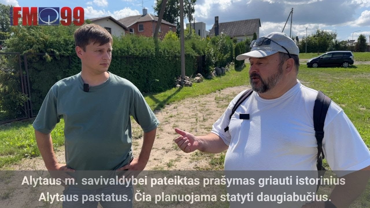Nyksta Alytaus istorijos likučiai - pateiktas prašymas griauti 7 pastatus