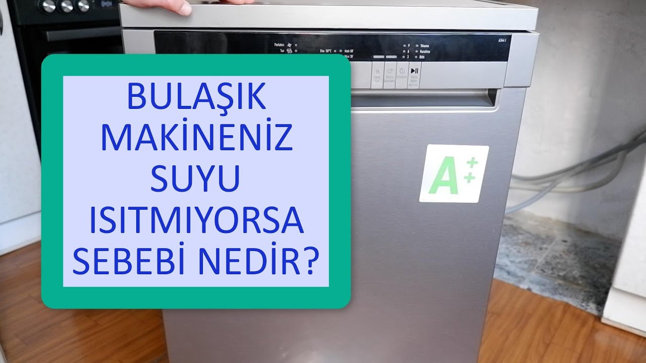 По какой причине посудомоечная машина моет холодной водой?