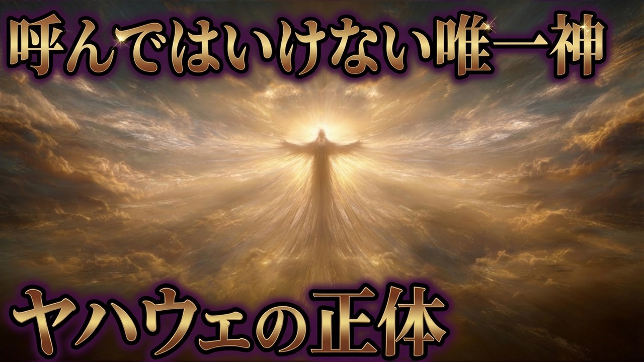 【ゆっくり解説】呼んではいけない唯一神『ヤハウェ』の正体とは