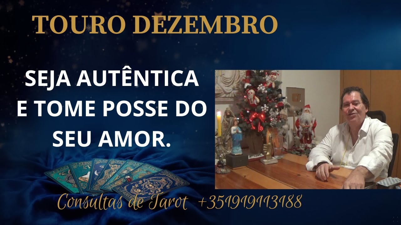 TOURO♉ DEZEMBRO 🎁SE VOCÊ MESMO E TOME POSSE DO SEU AMOR