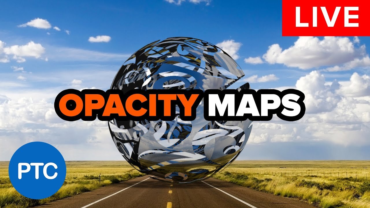 🔴 LIVE Replay - Opacity Maps in Photoshop 3D - Composite and Photo manipulation Critiques #PTCLive