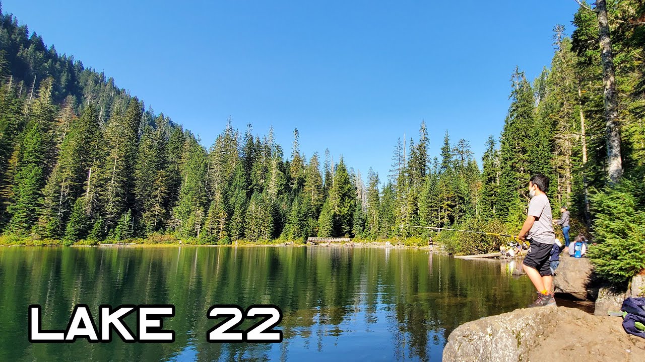 Lake 22 Hiking and Fishing | North Cascades Mountain Loop Highway | Hiking Trails in Washington