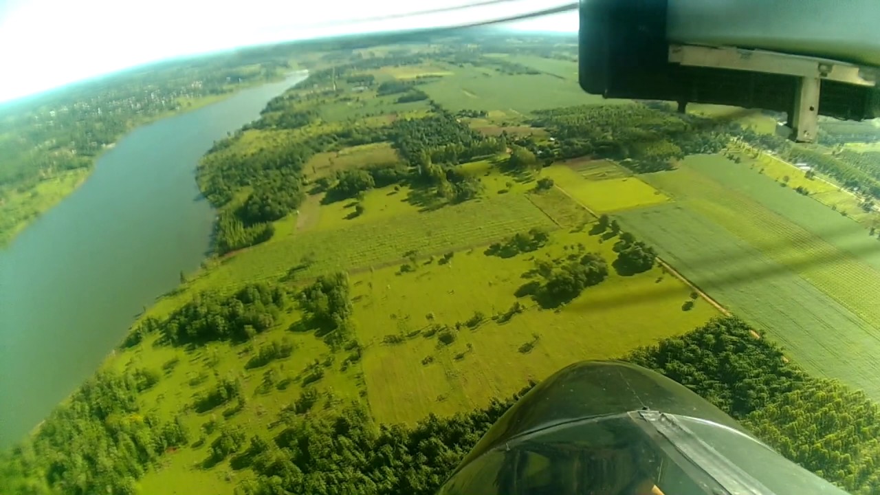 Flug über den Lago Yguazú, Vuelo sobre el Lago Yguazú Paraguay