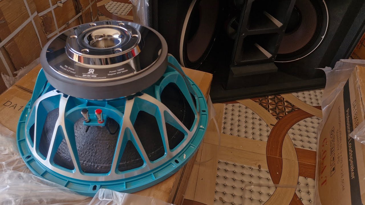 Drop Audio 18x451. 1800 Watts Unboxing  Drk The Cabinet House 