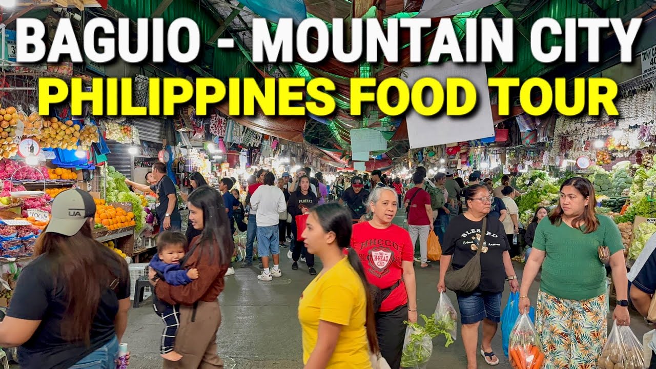 Filipino Food Tour at BAGUIO PUBLIC MARKET – The Most Interesting Food Market in the Philippines!