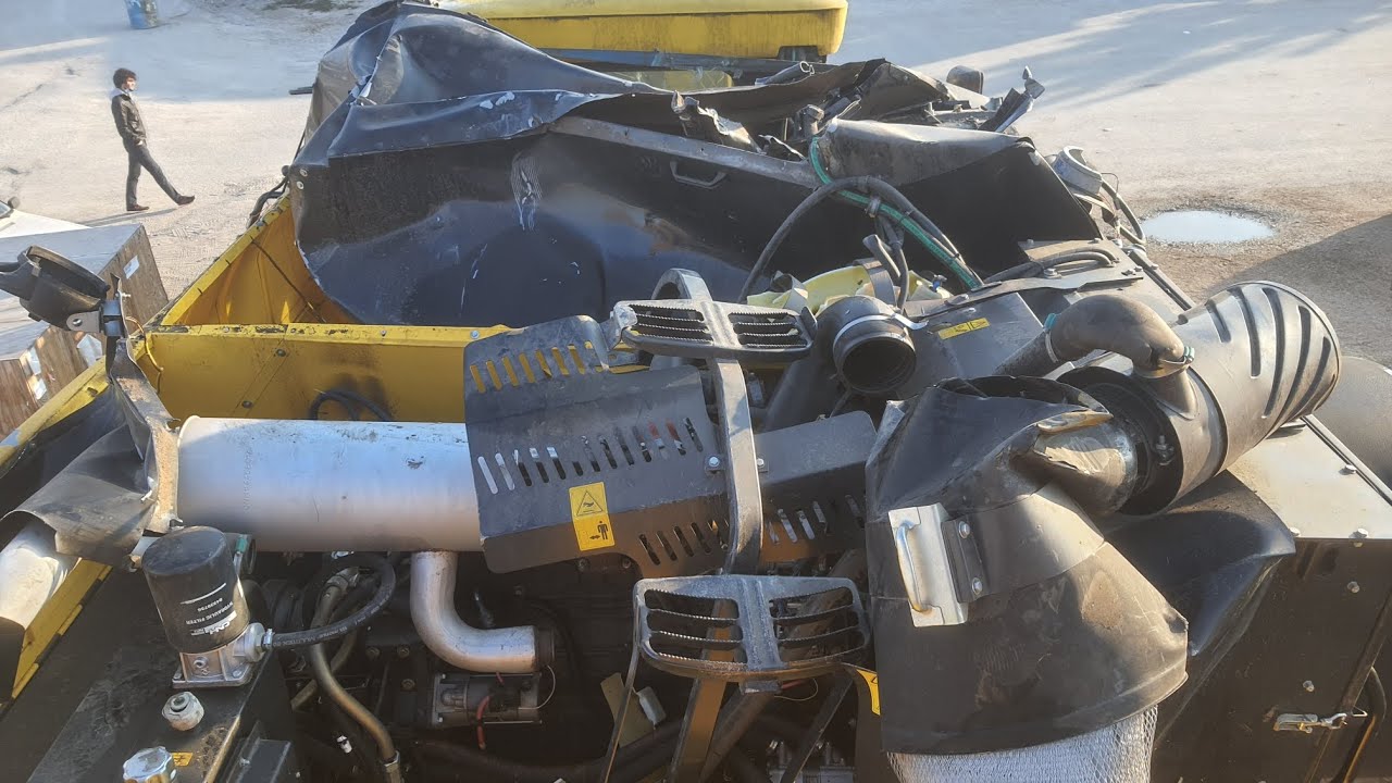 biçerdöver kazasi kaporta montaj combiner hevseter accident!!!!