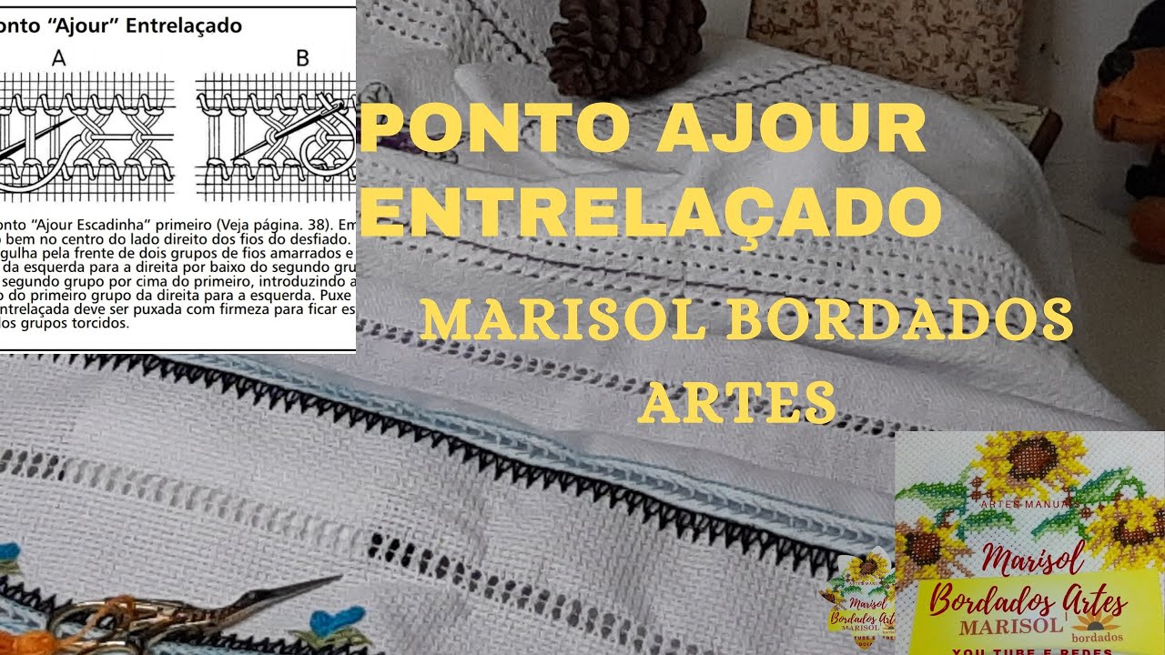 Ponto Ajour Entrelaçado bem explicadinho + dicas de acabamento.