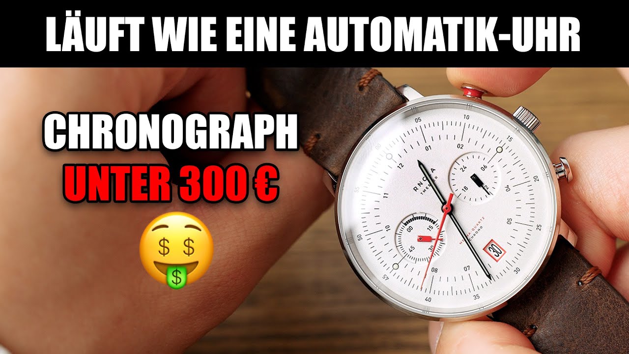 Glaubst du, das ist ein Automatik-Chrono? Ich zeige dir eine Besonderheit!